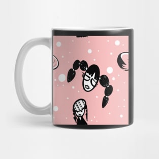 Chicks in Pink Mug